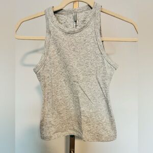 Cotton Jersey high neck tank